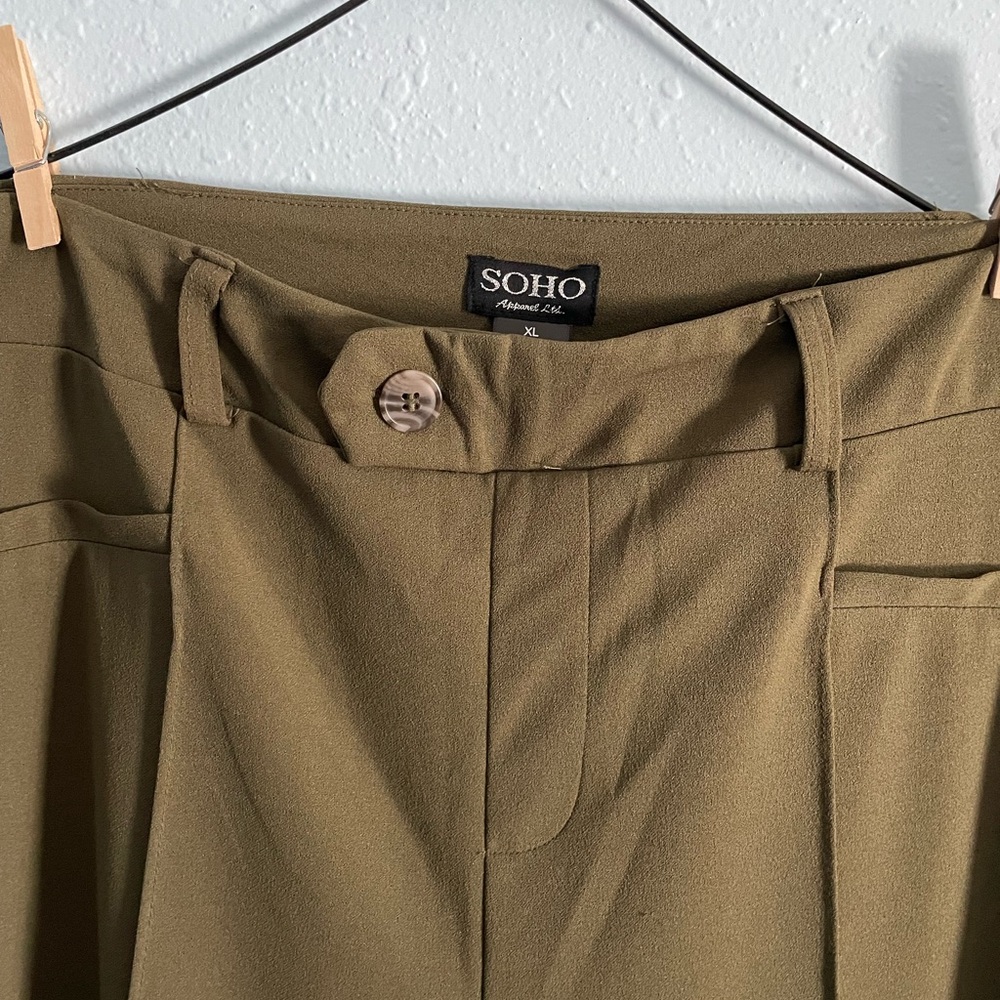 Olive dress pants - Picture 3 of 7